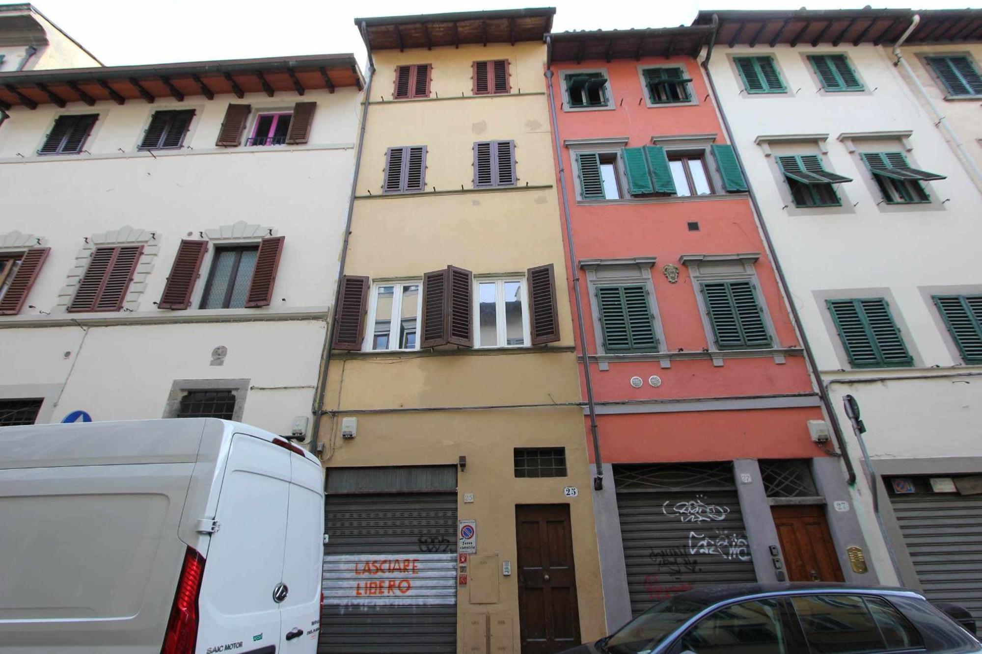 Ferienwohnung Oltrarno San Niccolo Loft Florenz Exterior foto